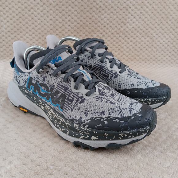 Hoka Speedgoat 6 GTX Men’s Size 8.5D Blue Gray Running Shoe 1155150-SSTT - Picture 2 of 13